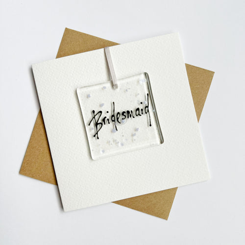 Bridesmaid Card