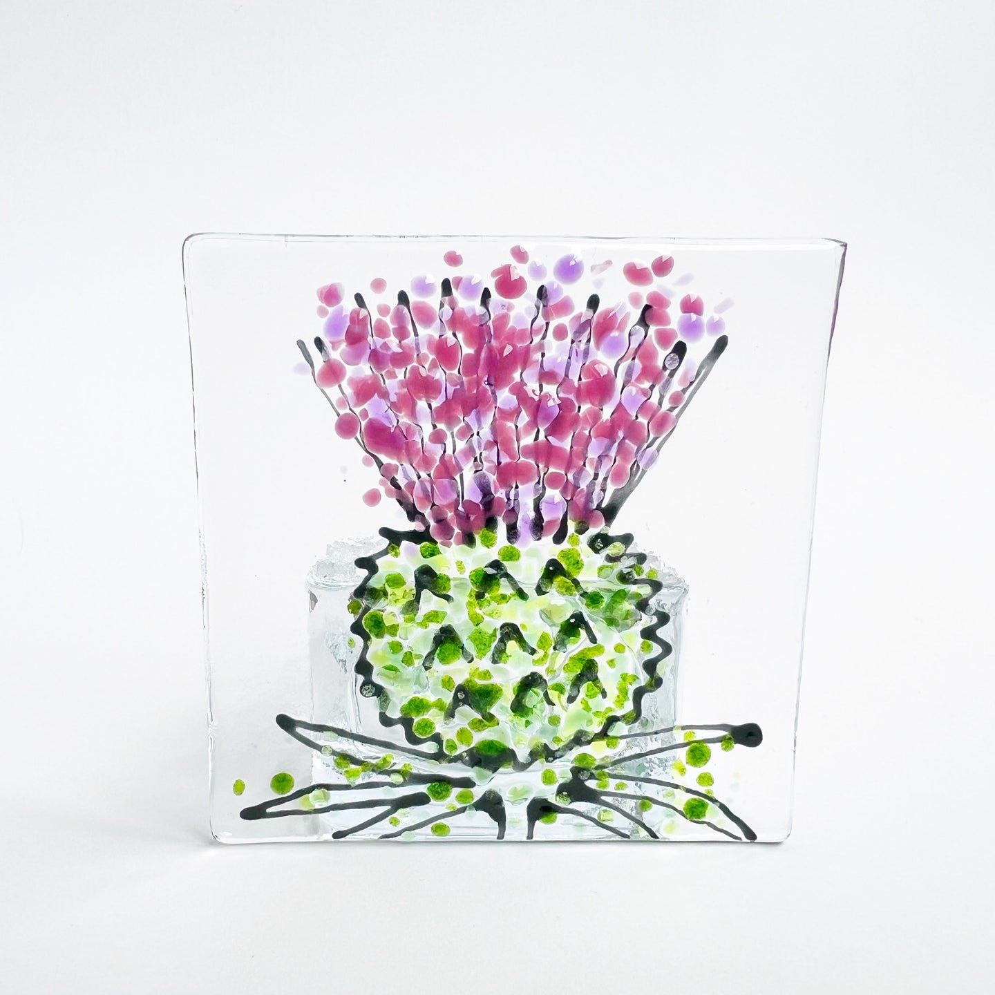 Thistle Candle Holder